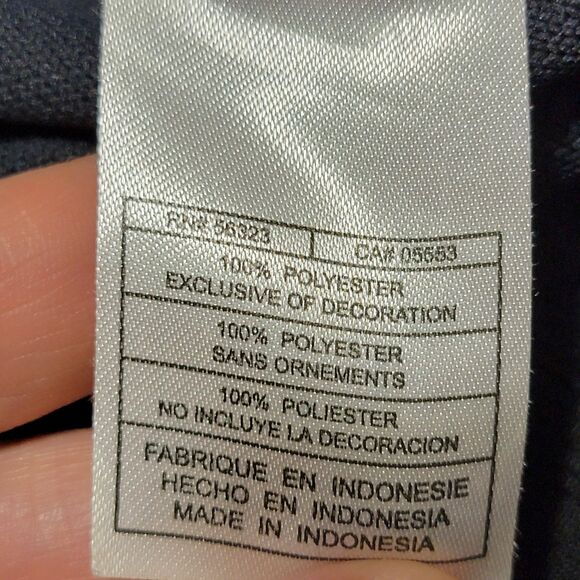 Nike Team Full Zip Black Athletic Jacket w/iPod Pocket - Size Large - Picture 7 of 7